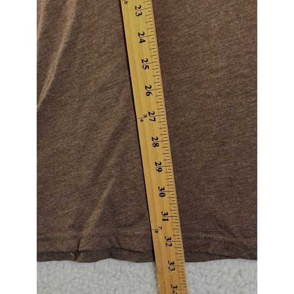 Monster Java Mens Tee Shirt Adult Size XXXL Brown Long Sleeve Tee MONSTER Energy - Picture 4 of 5